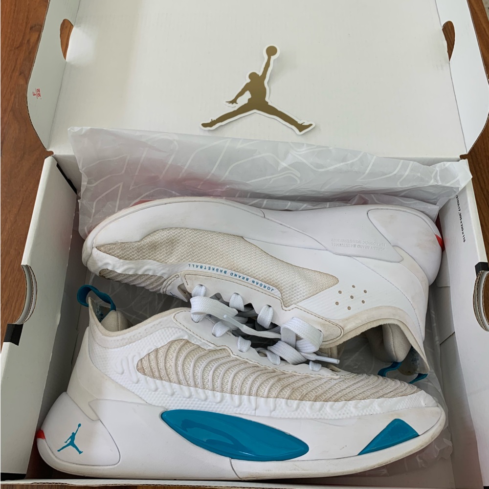 Jordan Luka 1 (GS) Sport Blue Size 7Y Basketball Shoes